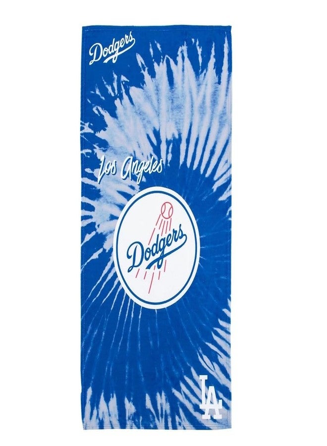 The Northwest Company 1MLB/72006/0015/RET: 30X60 Beach Towel Psychedelic - Dodgers
