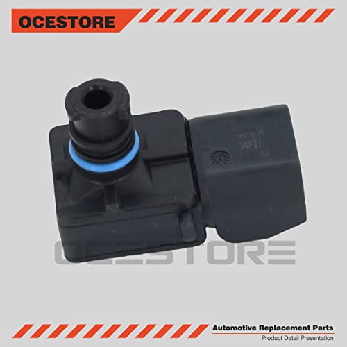 OCESTORE 05033310AC MAP Sensor Manifold Absolute Intake Air Pressure Sensor Compatible with Charger 2006-2015, RAM 1500 2003-2013, Durango 2007-2015, Grand Cherokee 2007-2015 - Image 2