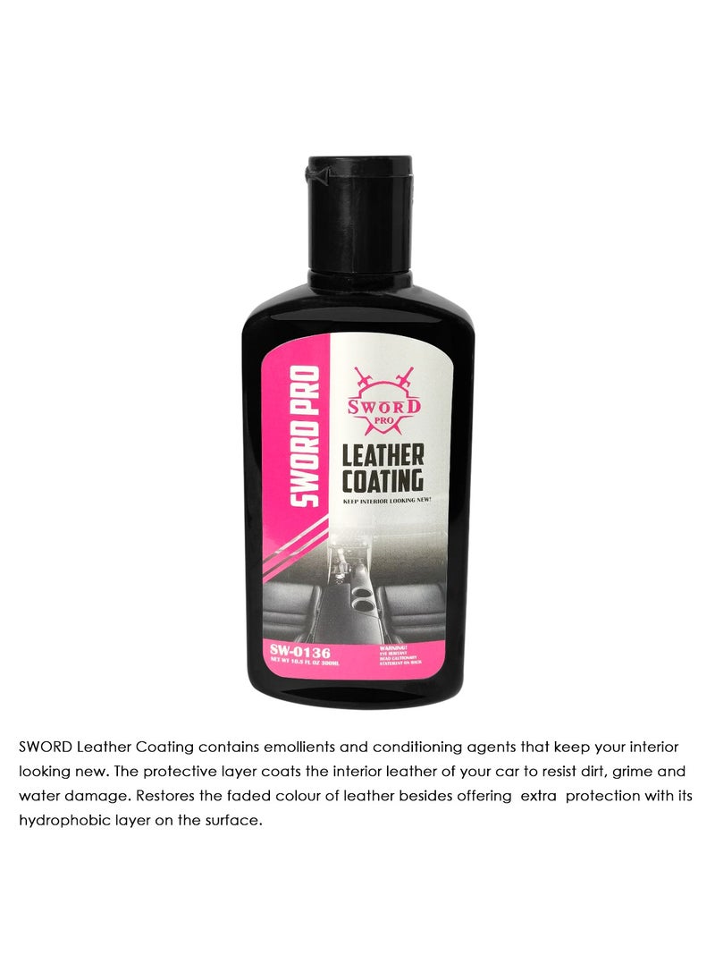 Sword Pro - Sword Pro Leather Coating - Premium Interior Protection and Shine, 300ml - Image 1