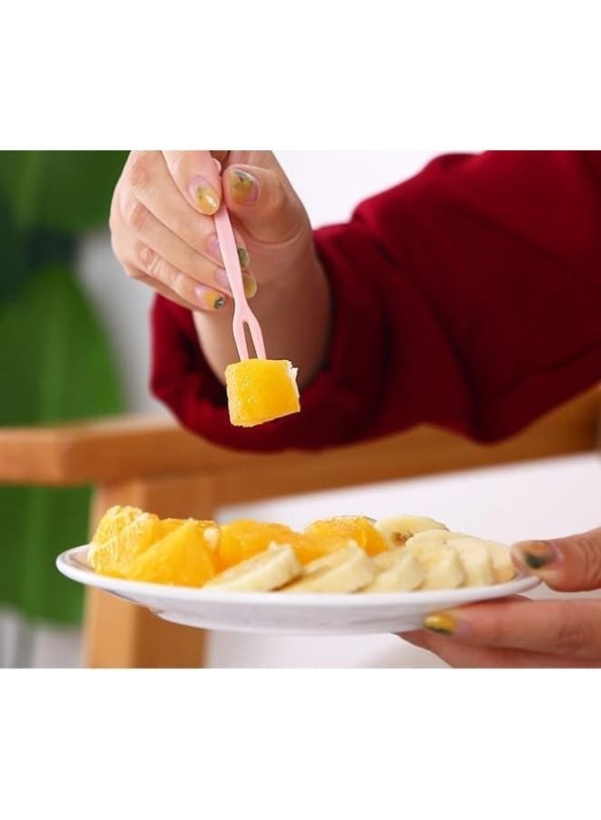 Fruit Fork 30 Pieces In Various Shapes And Colors - Image 3