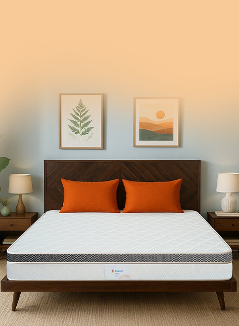 Sleepwell سليب ويل فيت رست كلاسيك | تقنية أكوبروفايل من رغوة PU | حجم سرير سوبر كينغ | متوسط الصلابة | تقنية نيم فريش | مرتبة مضادة للهبوط (200L x 200W x 20H سم) - Image 1