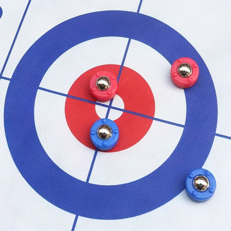 Blue Competition Marbles Game Set Portable Ice Kettle Sports Core Gameplay With Precise Target Area - Image 4