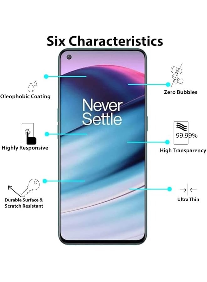 PROMASS Screen Protector Glass for OnePlus Nord CE 5G / Nord 2 5G / Nord N20 5G - Full Glue Edge-to-Edge Screen Protector - Image 2