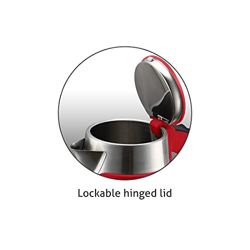 Glen Electric Kettle 1.8 Ltr 1500 Watt (SA 9005 RED) - Image 3