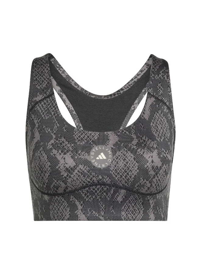 adidas Adidas Asmc Tpr Pi B P Brown Workout Bra - Medium Support Bra For Women
