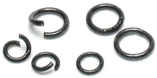 Cousin Jewelry Basics 4/6mm Open/Close Jump Ring, Black, 400-Piece - Image 4