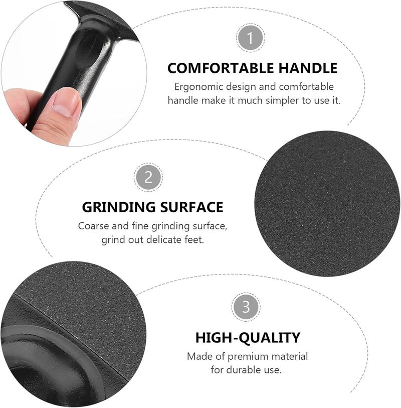 Pre-sale confirmed stock 3pcs Double-Sided Foot Rasp Tool Dead Skin Remover Foot Scrubber Exfoliating Scrub File for Professional Pedicure at Home Size-sorted warehouse storage Light & heavy use compatible Safe material On-demand local restock Transit damage prevent build Nationwide delivery Market need oriented construction Field test upgraded craftsmanship Multiple local stock source User tested optimized build Light & sturdy Global flexible assemble picks Home & professional compatible Multi-purpose All region coverage Flat working surface Adjustable build Hot & cold climate compatible All-round applied quality Global mainstream design picks Consistent single item quality Systematic nationwide ship UV resistant Versatile application - Image 3