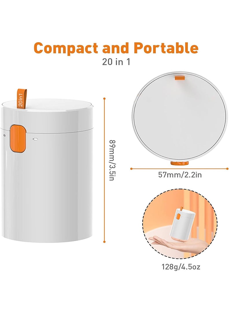 Theodor 20 in 1 Multifunctional Cleaner Kit for Electronic Devices, Keyboard Cleaning Brush, Headphones Cleaner Kit for AirPods, Multi-Tool for Cleaning Laptop, Keyboard, Earbuds, Camera, Cellphones - Image 3