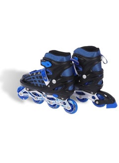 ENDLESS  EL1025 Inline Adjustable Skates Small Size 29 EUR (UK 11.5) - 33 EUR (UK 2) for 3 to 6 Years | Aluminium Chassis and 70 mm PU Wheels | Front Wheel Flash, ABEC 7 Bearings | In-Outdoor  - Image 2