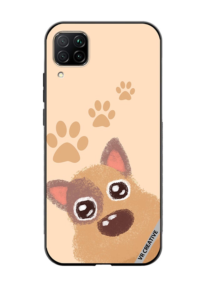 VR CREATIVE Protective Case Cover For Huawei Nova 7i/P40 Lite Cute Doggie Design Multicolour - Image 1