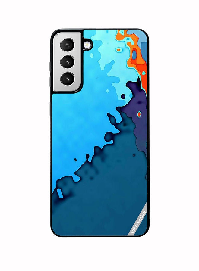 VR CREATIVE Protective Case Cover For Samsung Galaxy S22 5G Multicolor Design - Image 1