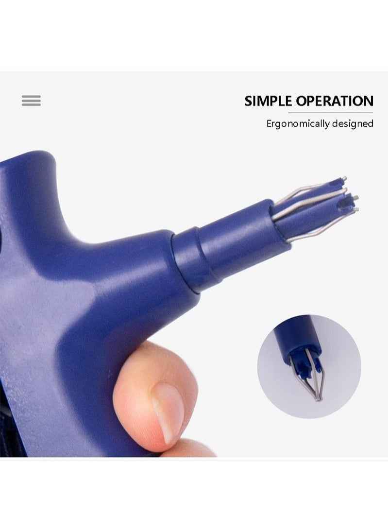 Bracket Kit Including Orthodontic Clip Tool and Loop Rubber Band, Bracket Rubber Band, Ligas Para Bracket Ortodoncia, Bracket Rubber Band Tool (40 pcs)