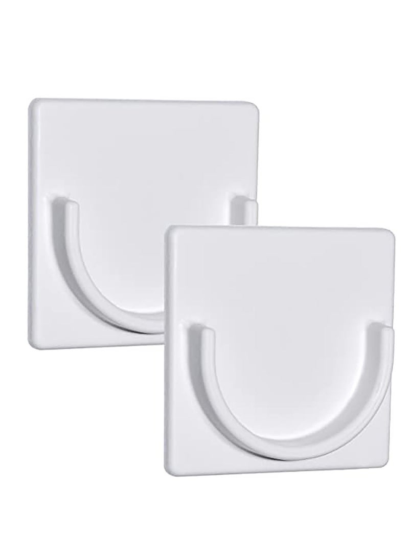 Generic 2 Pack Tension Holder Rod Mount Retainer for Wall No Drilling  - Image 1