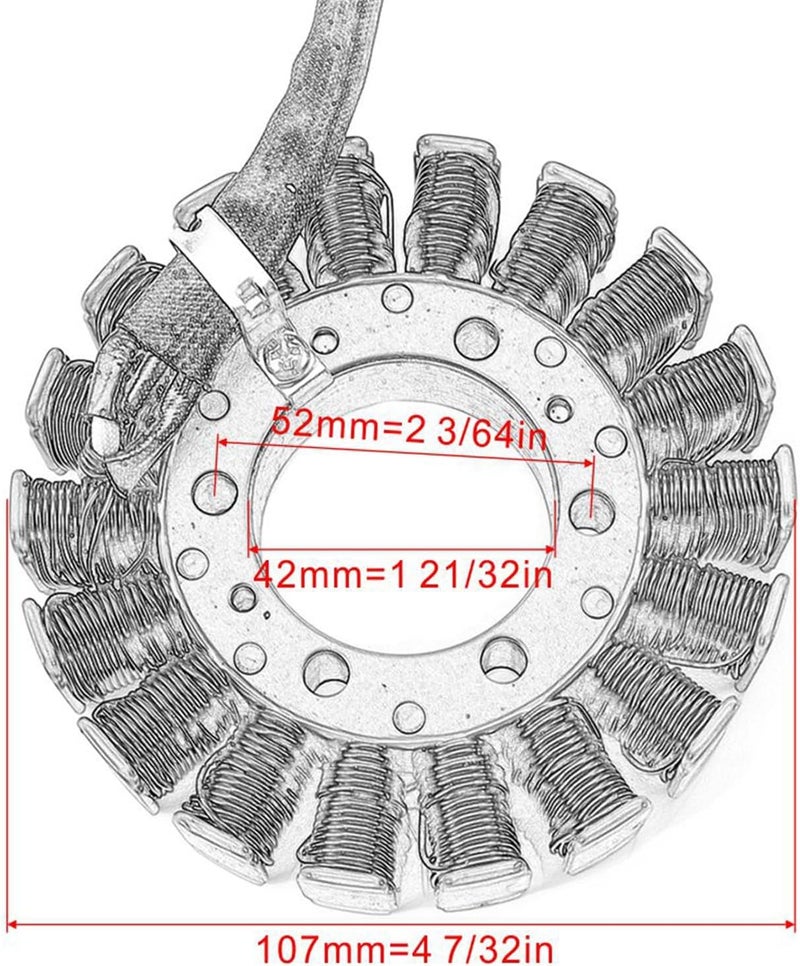 Wivplex Motorcycle Ignition Stator Magneto Coil - Image 2