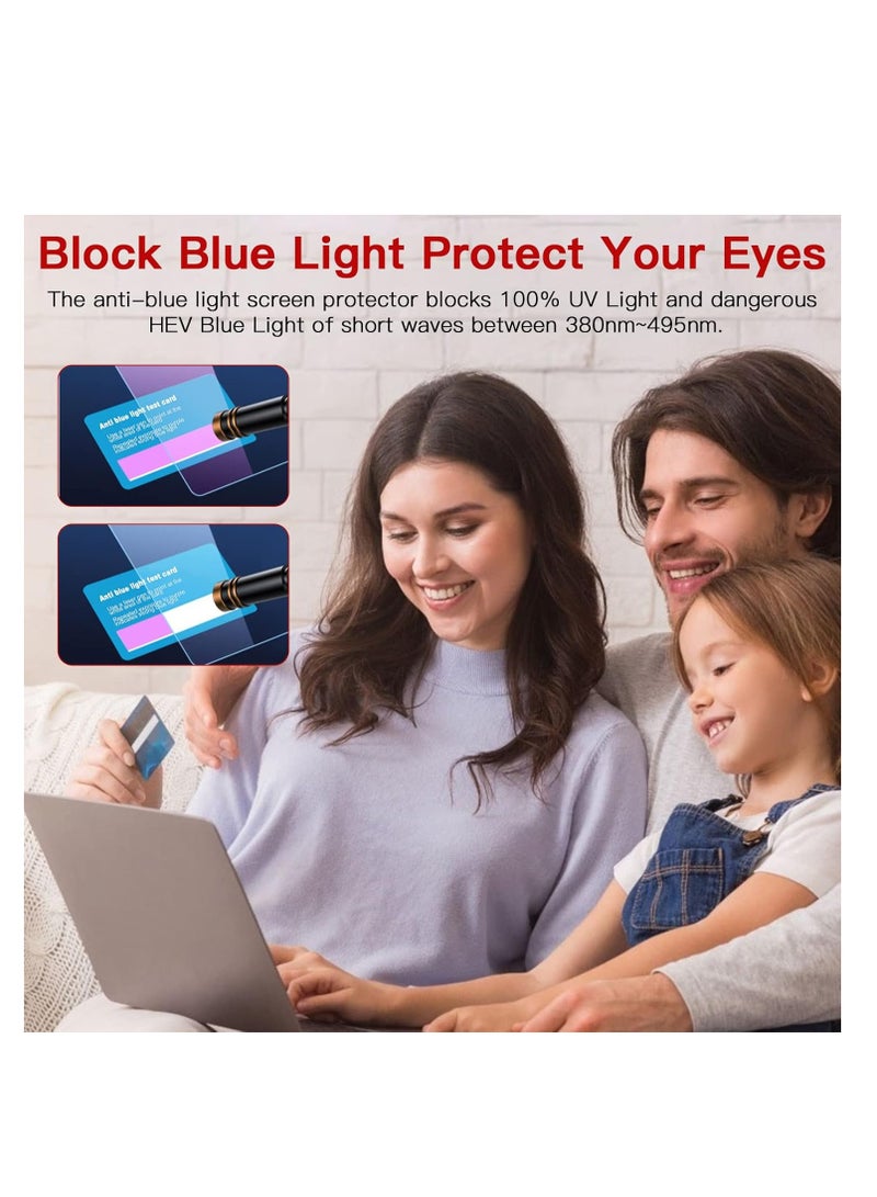 1Pack 13.3 Inch Anti Blue Light Screen Protector, Reduce Eye Strain Matte Anti Glare Computer Screen Cover, Blue Light Blocking Screen Protector for HP/Lenovo/Dell/Acer/Asus/Samsung/Envy 13.3’’ - Image 3
