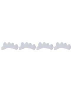 Bukela Gel Toe Separator, Gel Toe Stretchers for Overlapping Toes, Easy Wear in Shoes, Quickly Alleviating Pain After Yoga Activities, Can be used in Nail Art Salon Pedicure Manicure Tool  - Image 1