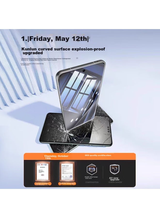 Divi Privacy Screen Protector For Huawei Mate60 Pro, Anti-peeping Film For Mate60 Pro+/rs, Hydrogel Film, Anti-spy, Non-tempered Full-screen Coverage, Shatterproof Protective Film - Image 5