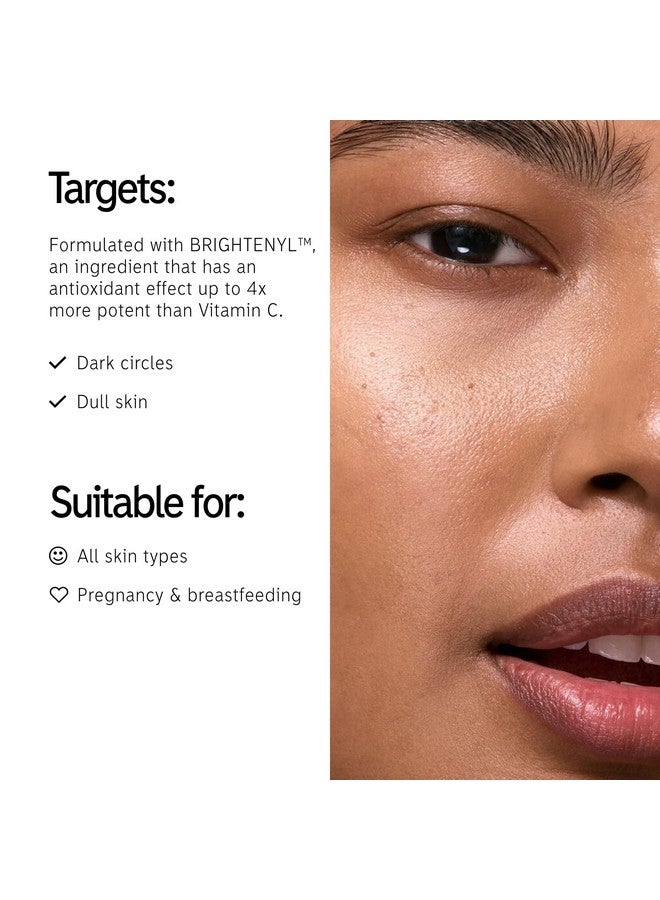 كريم العيون برايتن-آي من إنكي ليست، كريم تحت العين يساعد على تقليل ظهور الهالات السوداء وتعزيز توهج البشرة، برايمر للمكياج تحت العين، 0.50 أونصة سائلة - Image 3