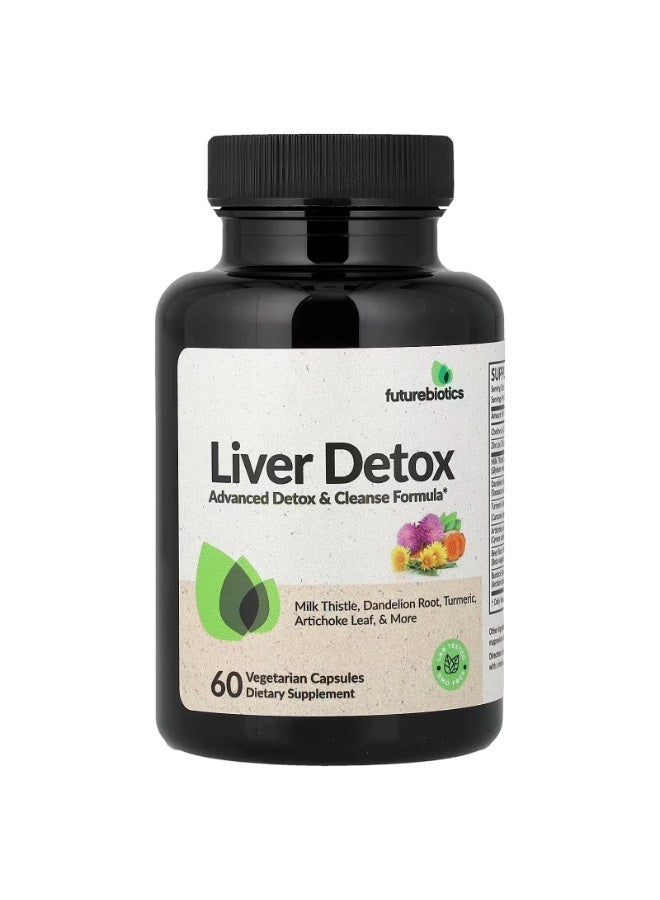 Futurebiotics, Liver Detox, 60 Vegetarian Capsules - Image 1