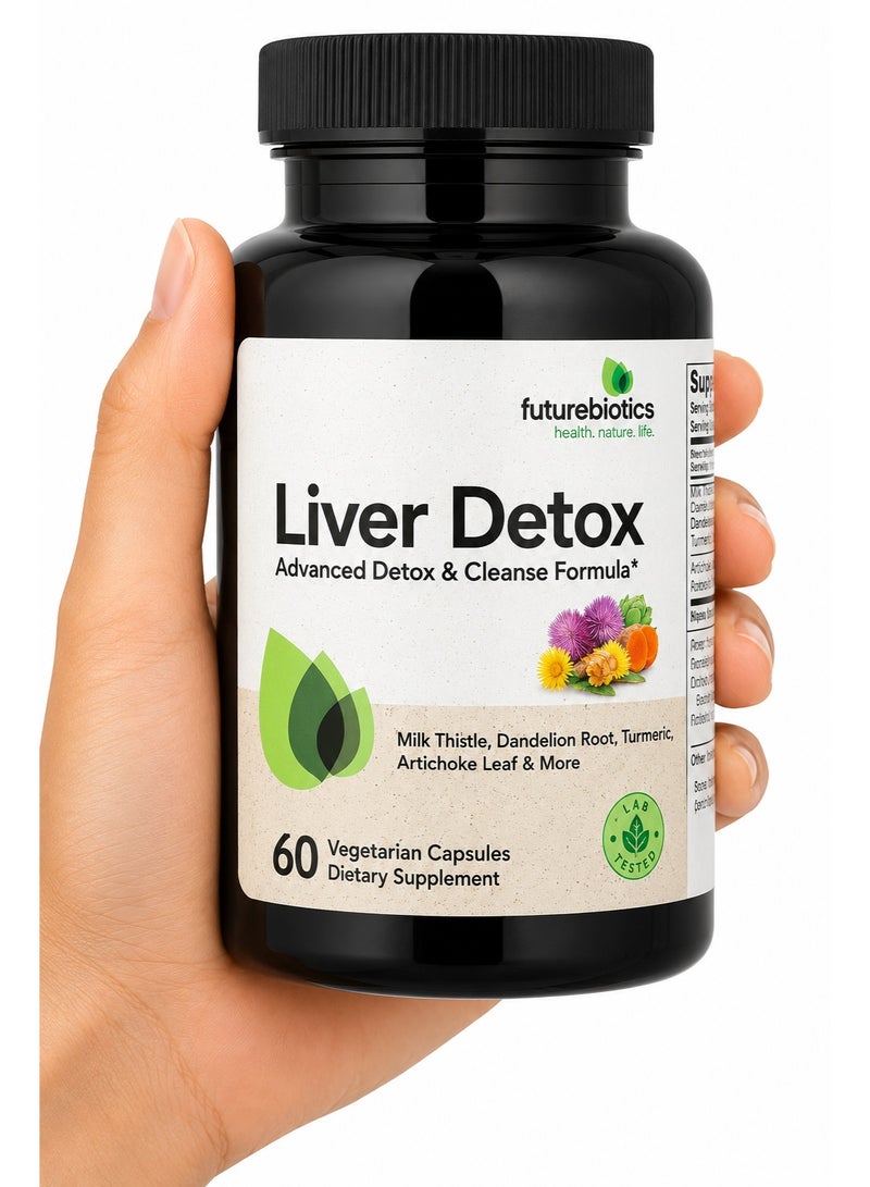 Futurebiotics, Liver Detox, 60 Vegetarian Capsules - Image 3