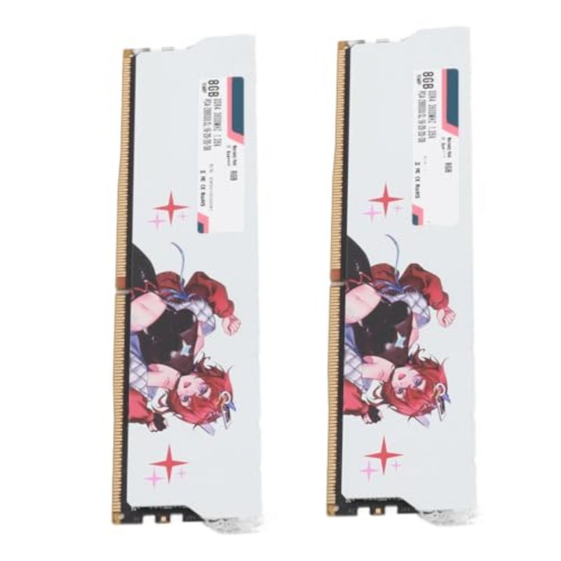 وحدة ذاكرة الوصول العشوائي للكمبيوتر المكتبي للألعاب، DDR4 3600 ميجا هرتز 1.35 فولت، أداء عالي السرعة، مبدد حراري من الألومنيوم الأسود، مُحسّن لتحقيق الاستقرار ورفع تردد التشغيل - Image 1