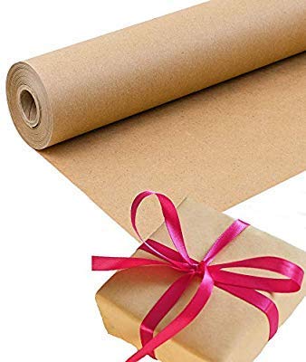 YNK Brown Paper roll 32 inch Perfect for Wall Art, Painting Paper, Drawing Paper, Paper Roll for Kids Easel and Wrapping Paper (20 mitars)- 4 mm Thickness Jute Rope (25 Meter) Free with This Product - Image 2