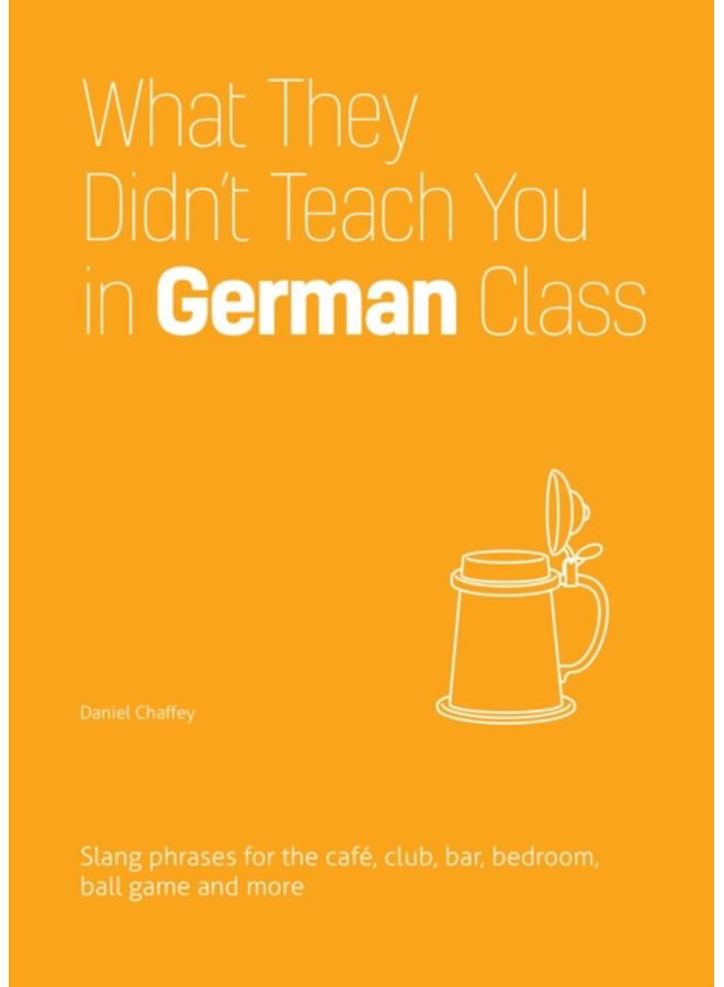 What They Didn't Teach You In German Class : Slang Phrases for the Cafe, Club, Bar, Bedroom, Ball Game and More 