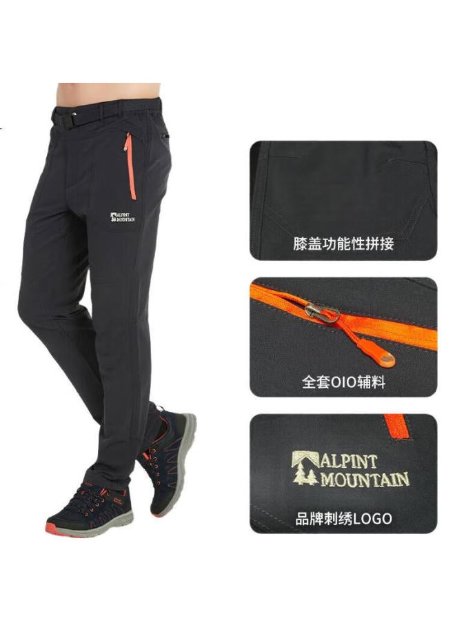 ALPINT MOUNTAIN سروال تسلق الجبال الاحترافي من ألبيانت ماونتن، سروال تسلق الصخور، سروال تكتيكي وظيفي على الطراز الأمريكي، سروال خارجي مقاوم للرياح للرجال - Image 2