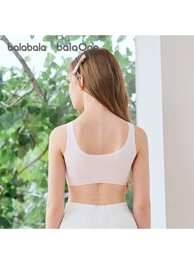 Balabala Girls Developmental Anti-peek-through Children's Vest Youth Bra 209926195006 - Image 2