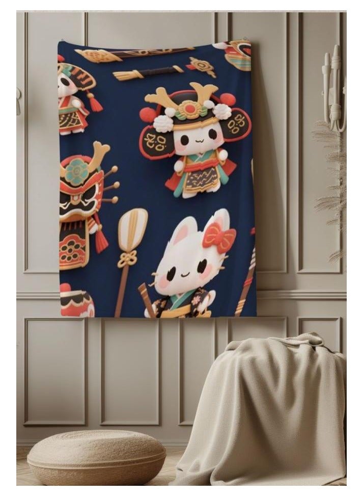 general Flannel thin blanket (warm and comfortable, suitable for sleep, gaming, dust removal and sandproof) 150cm*200cm - 419 - Image 5