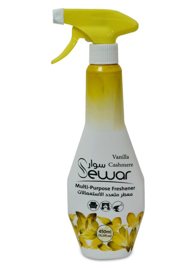 Sewar - Sewar Multi-purpose freshener  Vanilla Chashmere 450 ml - Image 1