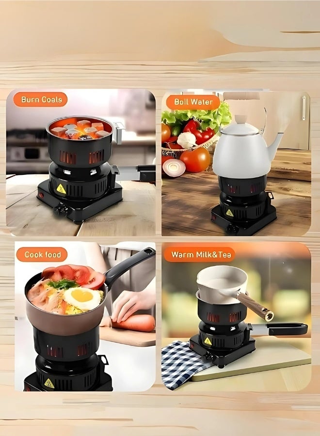 Electric Charcoal Starter, Fire Burner Stove - Removable Handle - For Boiler Bbq, Fire Entry And Coal Burner - Image 4