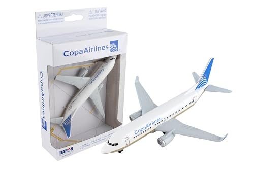 Daron Toy Airplane Copa Airlines DieCast Metal Model Airplane Toy with Plastic Parts and Rolling Wheels for Kids Ages 3 - Image 1
