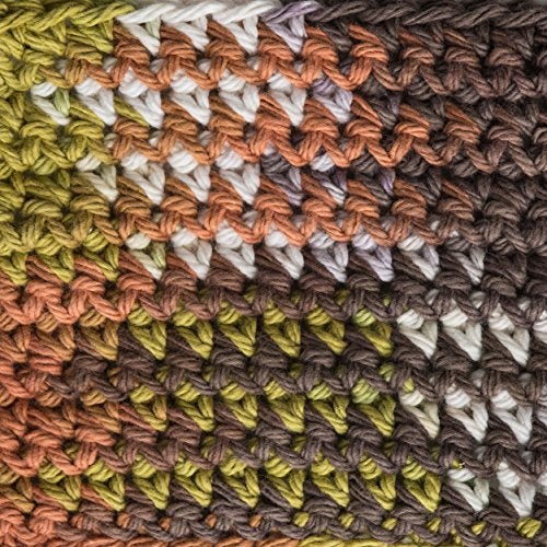 Lily Sugar'n Cream Cotton Cone Yarn, 14 oz, Woodland Trail Ombre, 1 Cone - Image 3