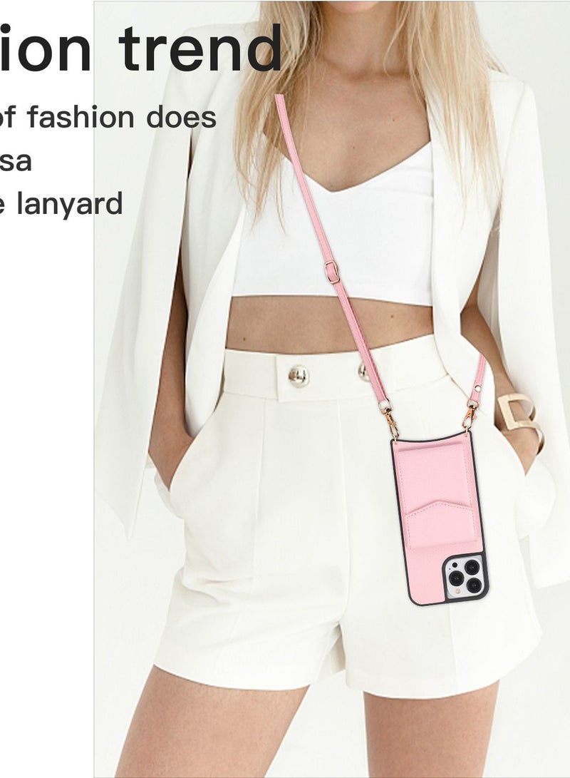 Suteni Back Cover Card Slots with Mirror Leather Phone Case for iPhone - Image 2