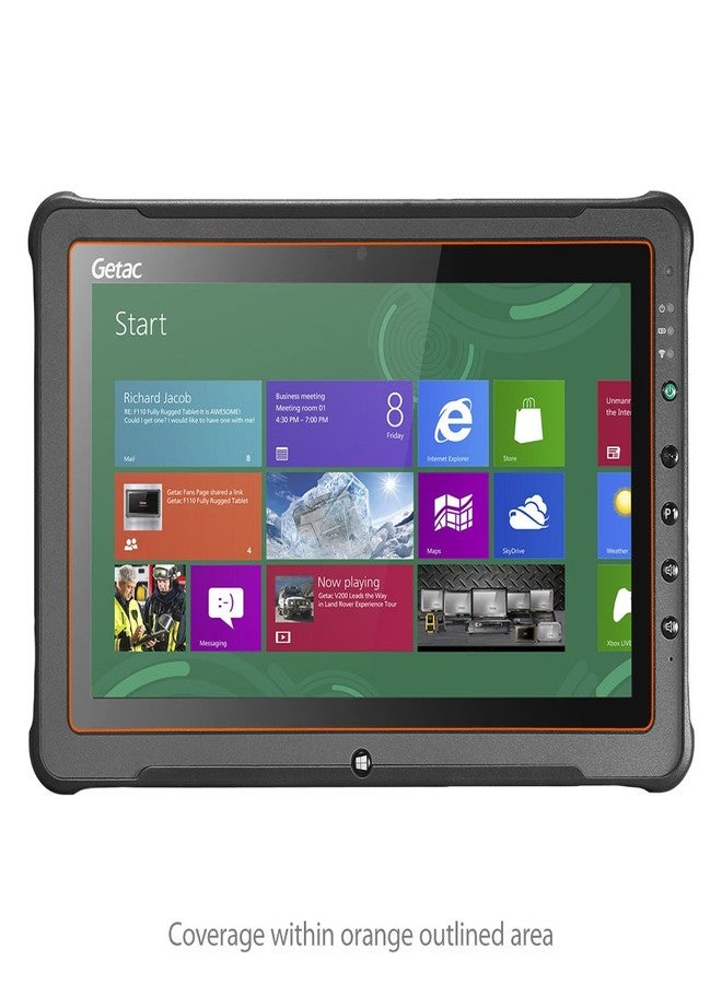 بوكس ويف واقي شاشة BoxWave لجهاز Getac F110، [ClearTouch مضاد للتوهج (عبوة من قطعتين)] غشاء غير لامع مضاد لبصمات الأصابع لجهاز Getac F110 - Image 3