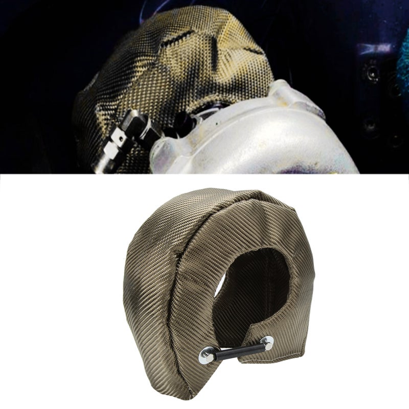 Turbocharger Cover Heat Shield Turbocharger Blanket - Reduces Radiant Heat for Car Engine Protection - Image 5