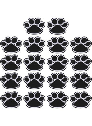 Applique Patches 20pcs Dog Paw Iron On Patches Animal Embroidered Appliques Puppy Paw Sew on Patches Sticker for Repairing DIY Your Jacket Clothes - pzsku/ZFC3C2E5EAC0ACC273BAAZ/45/_/1735961734/20e71017-c068-4af0-a5b3-d1f2fc074cca