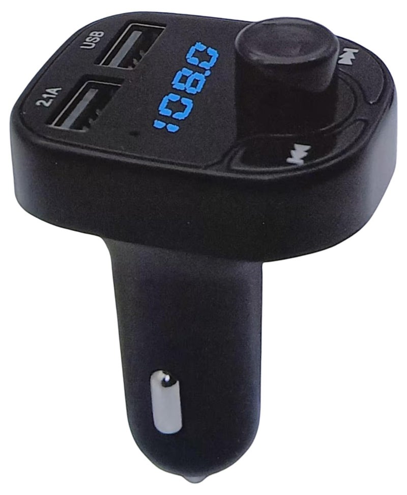 لدنيو مشغل mp3 للسيارة يدعم البلوتوث وراديو FM ومكبر صوت ويعمل شاحن USB