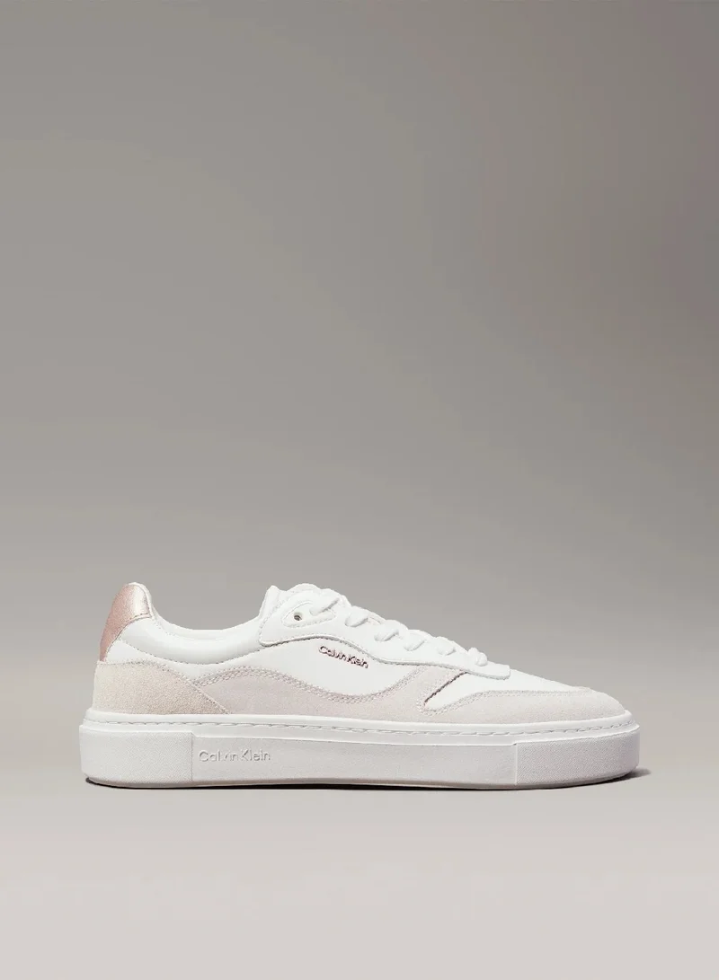 CALVIN KLEIN Leather Trainers