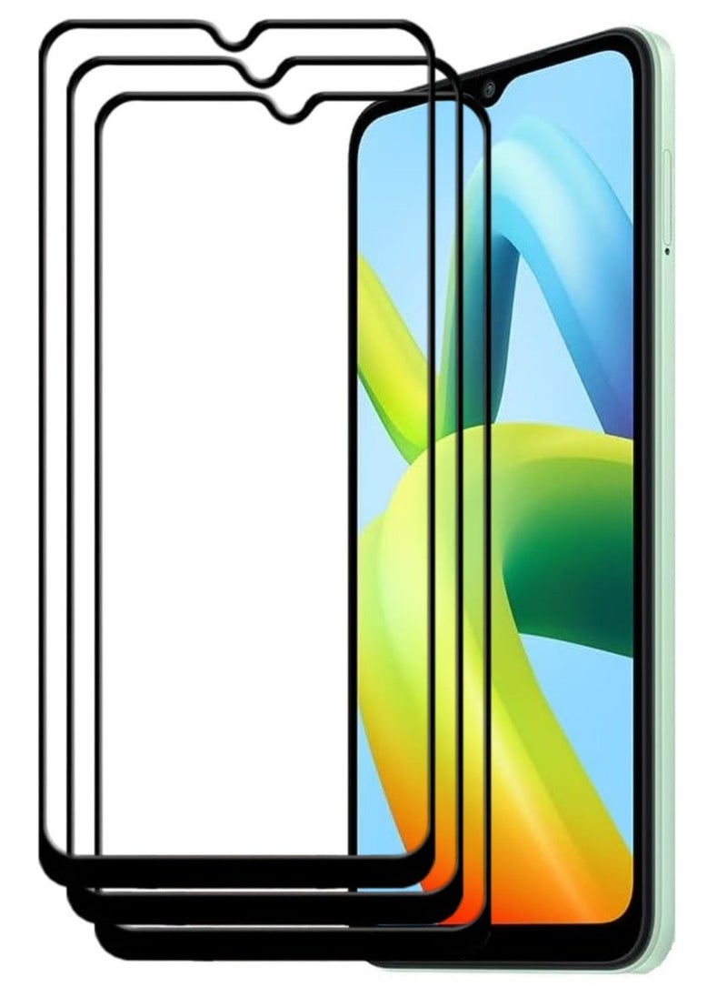 ACLIX 3 Pieces Antistatic ESD Dustproof Premium Quality High Definition Tempered Glass Screen Protector Designed For Xiaomi Redmi A1+ - Image 1