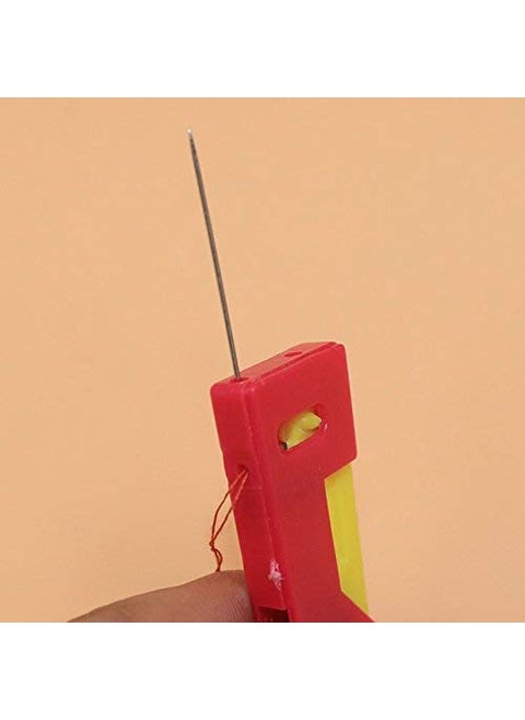 Piqray Automatic Plastic Needle Threader Thread Guide Needle Device 1 Multicolor