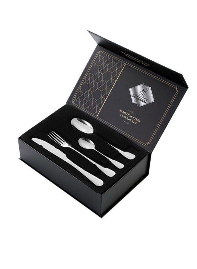 general 24 Piece Cutlery Set, Stainless Steel Silverware Cutlery Set with Gift Box for Kitchen, Dining Room, Banquet