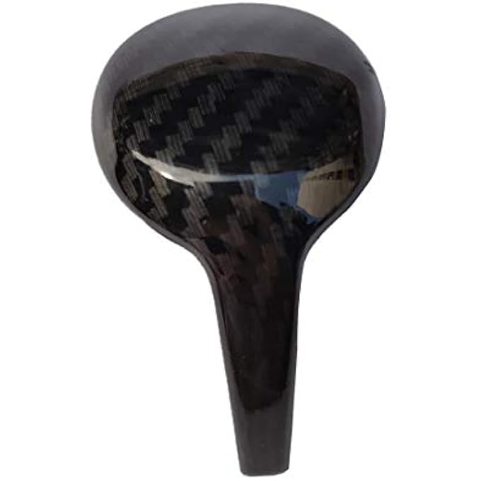 ريحني رويهي 1 قطعة من ألياف الكربون بلون داخلي مقبض ناقل الحركة وغطاء ديكور الزينة مناسب لتويوتا راف4 كورولا فيوس 20142018 كامري ياريس 20122017 - Image 4