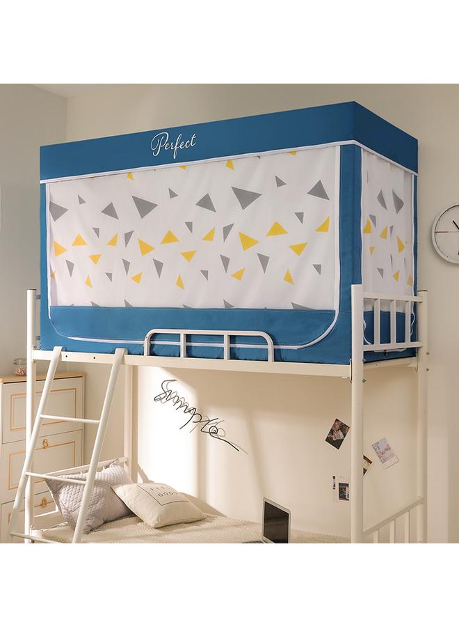 Bluejw Four Seasons Student Dormitory Three-door Mosquito Net Upper And Lower Floor Dust-proof Bed Curtain Integrated Anti-mosquito Shading Mosquito Net Manufacturers - Image 2