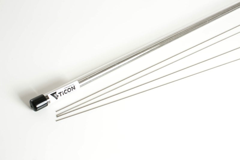 Ticon Industries - CP1 (Grade 1) Titanium Welding Filler Rod 39â€ Length - 1mm/.039" (1/4lb) - Image 1