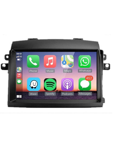 Toyota Sienna Radio Upgrade 2004 2005 2006 2007 2008 2009 2010 Car Stereo, Built-in DSP EQ Wireless Carplay Android Auto GPS Navigation 9" IPS Touchscreen Free Backup Camera (4GB RAM+64GB ROM)