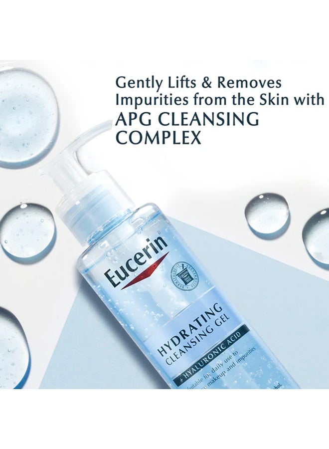 Eucerin Hydrating Cleansing Gel 200ml - Image 4