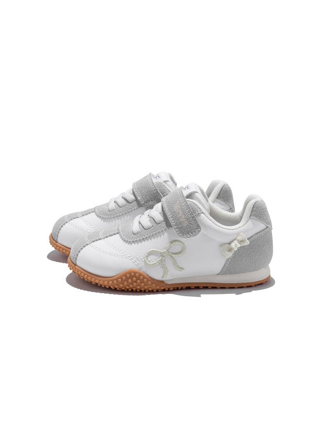Red Dragonfly Girls' Children's Spring Summer Soft Sole Casual Shoes Sports Sneakers Q53bd050 White Gray Size 28 - Image 4