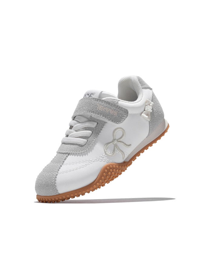 Red Dragonfly Girls' Children's Spring Summer Soft Sole Casual Shoes Sports Sneakers Q53bd050 White Gray Size 28 - Image 5